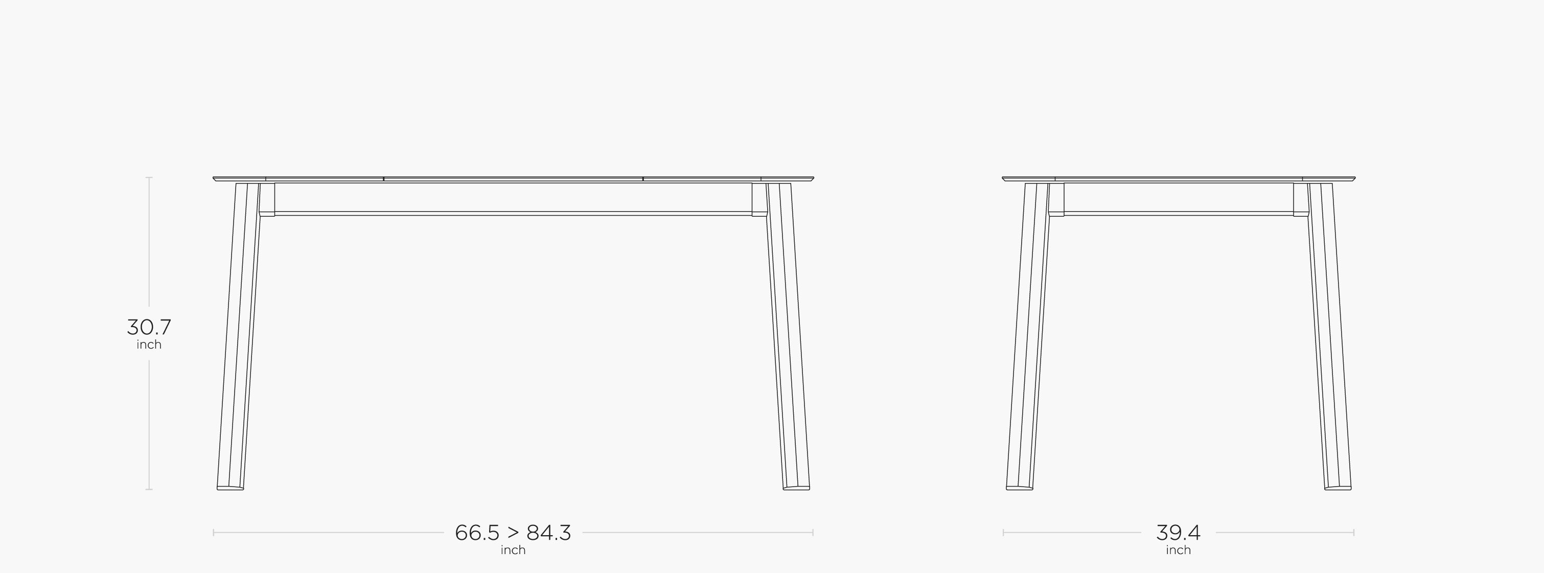 ORON EXTENDABLE TABLE