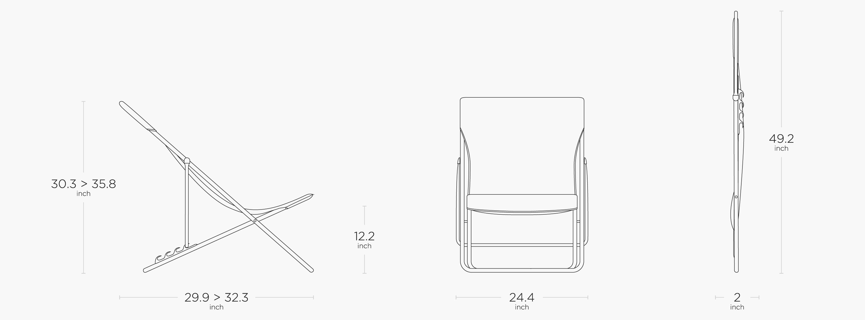 DECKCHAIR BECOMFORT