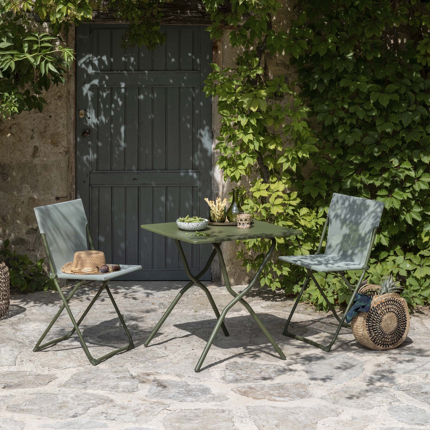 SQUARED FOLDABLE BALCONY TABLE Lafuma
