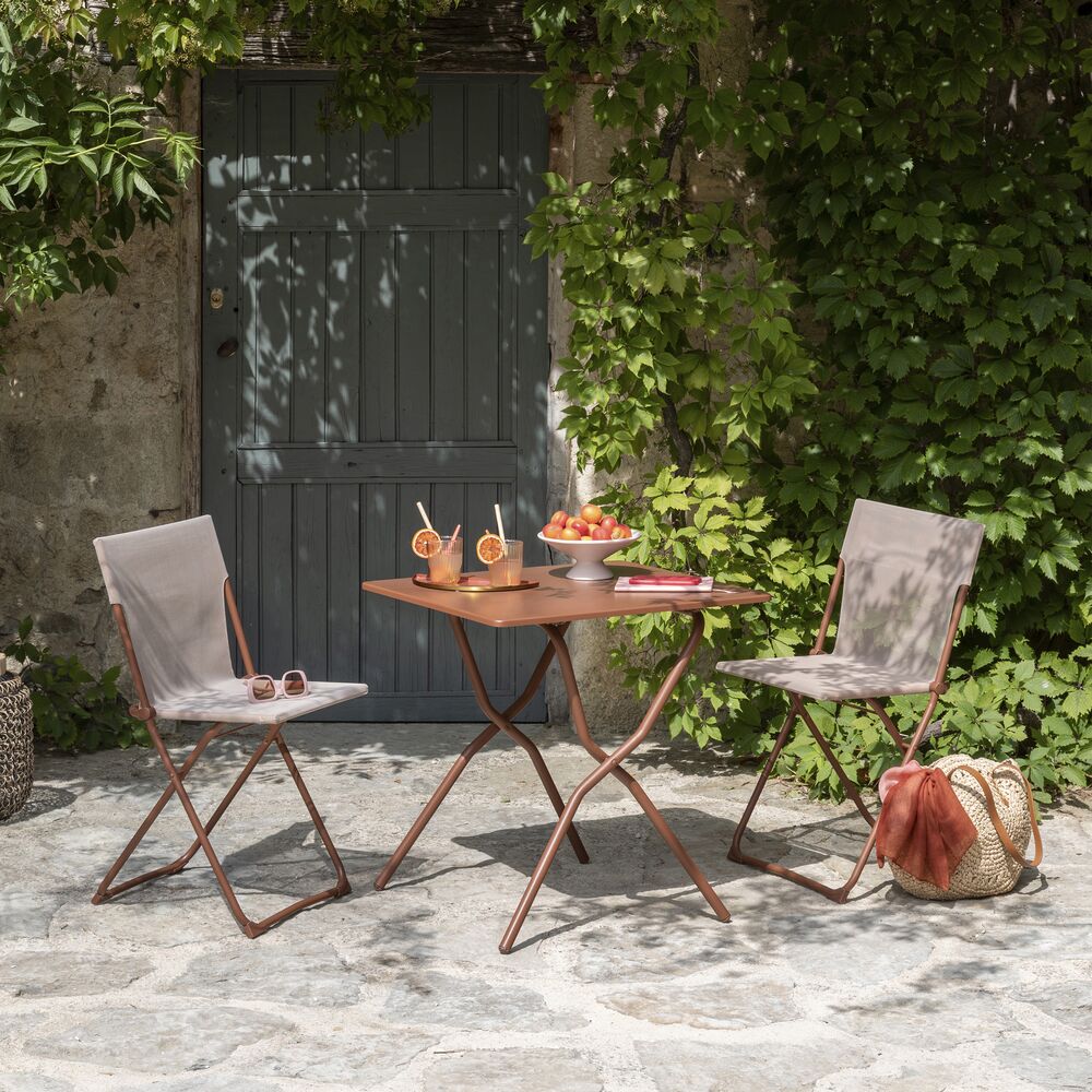 SQUARED FOLDABLE BALCONY TABLE Lafuma