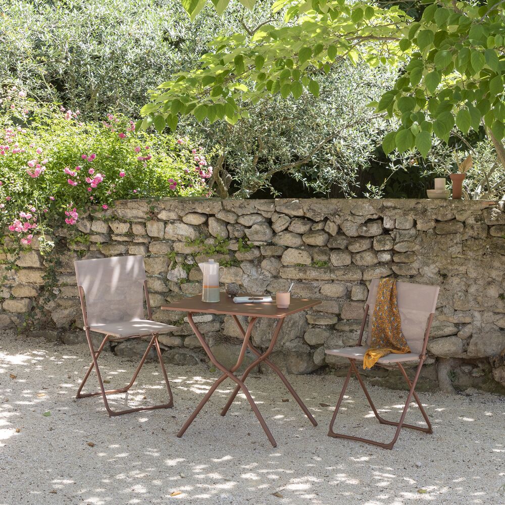 SQUARED FOLDABLE BALCONY TABLE Lafuma