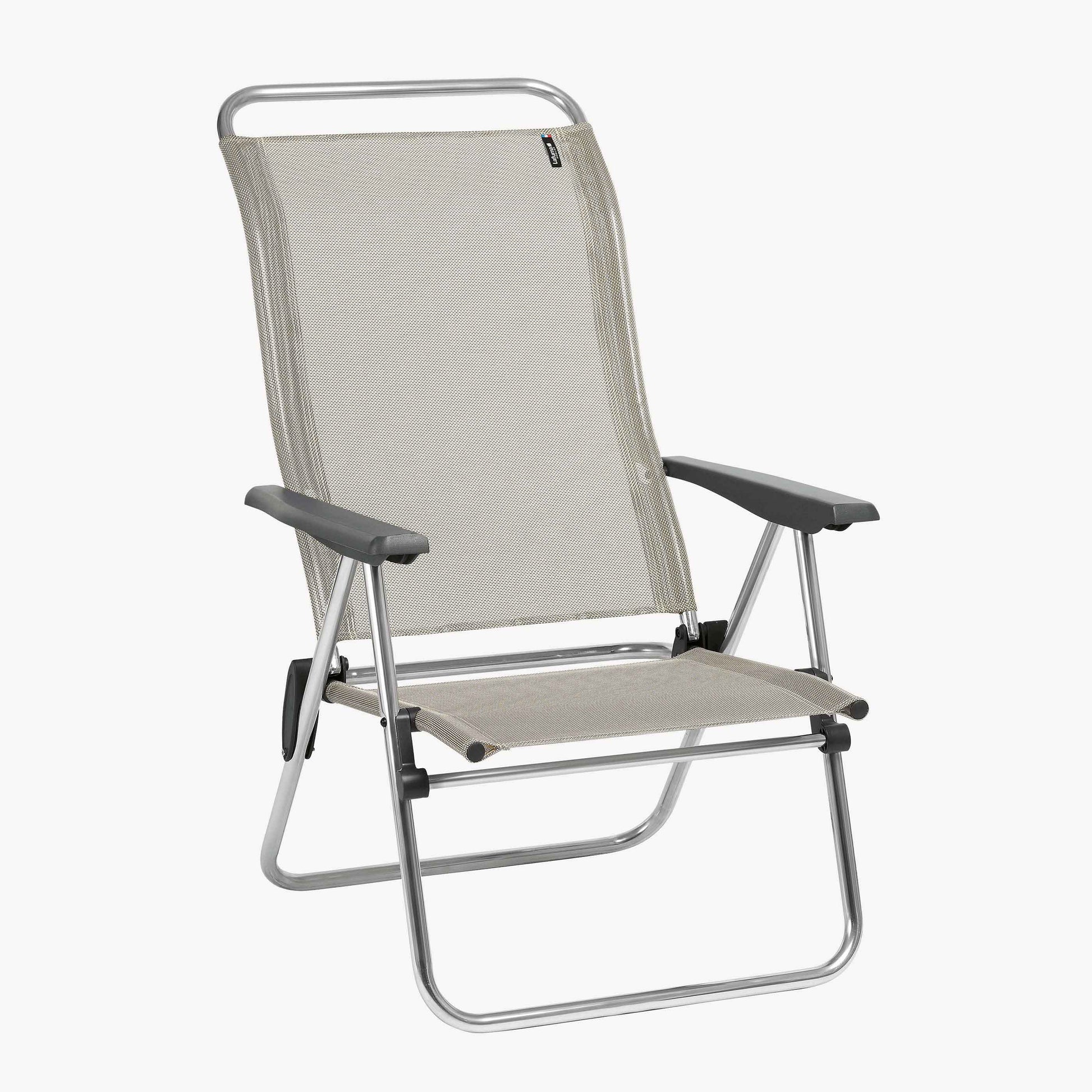 SET OF 2 LOW FOLDING ARMCHAIRS Lafuma
