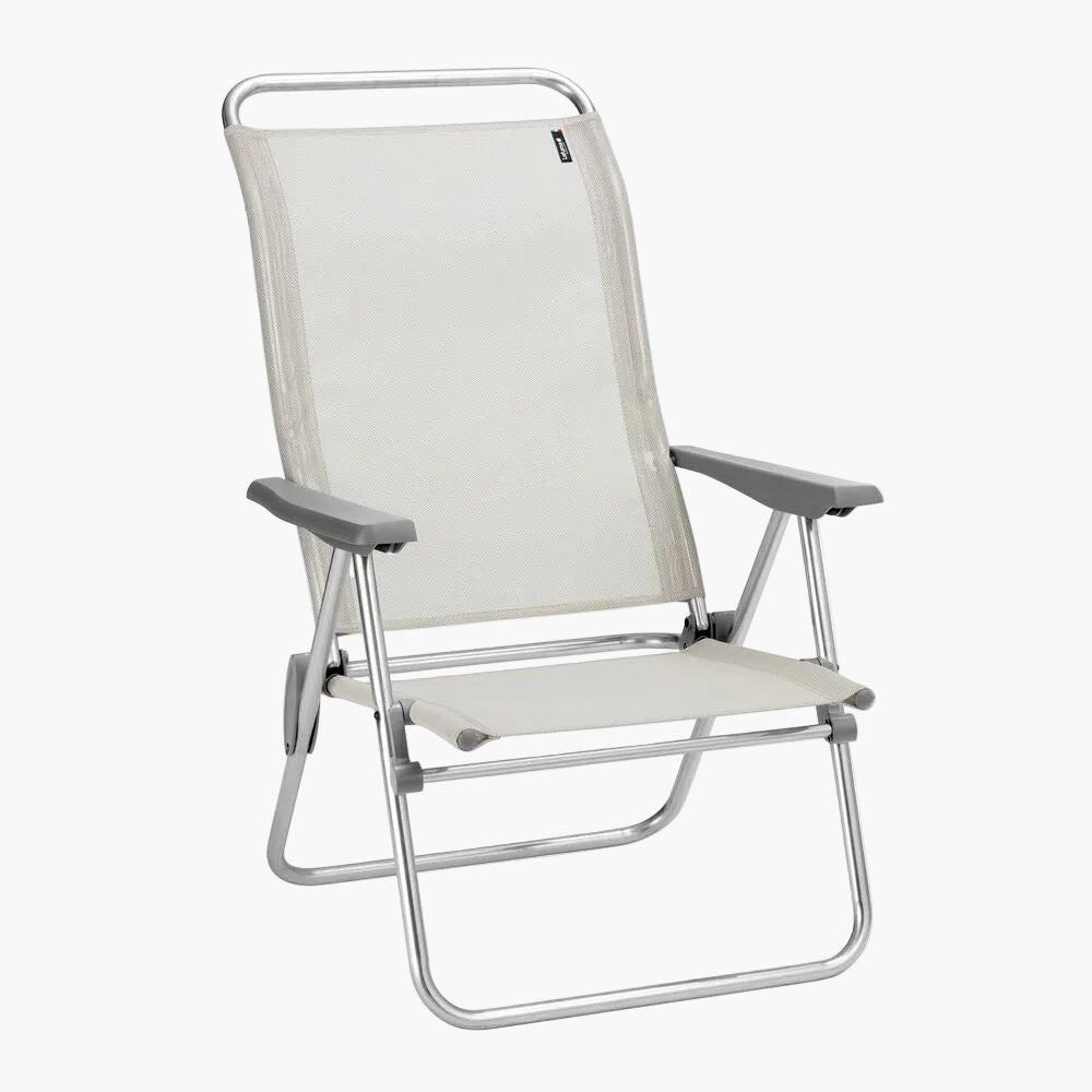 SET OF 2 LOW FOLDING ARMCHAIRS Lafuma