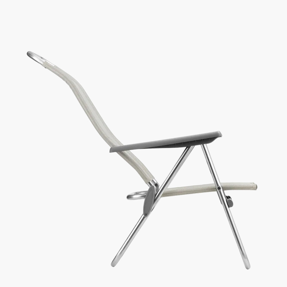 SET OF 2 LOW FOLDING ARMCHAIRS Lafuma