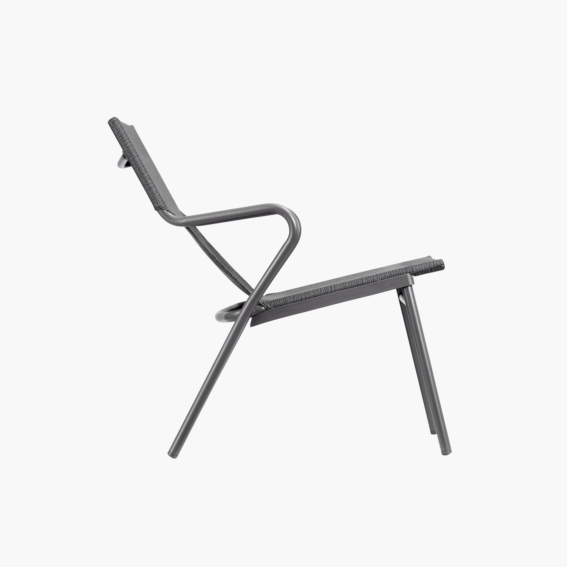 SET OF 2 LOW LOUNGE CHAIRS Lafuma