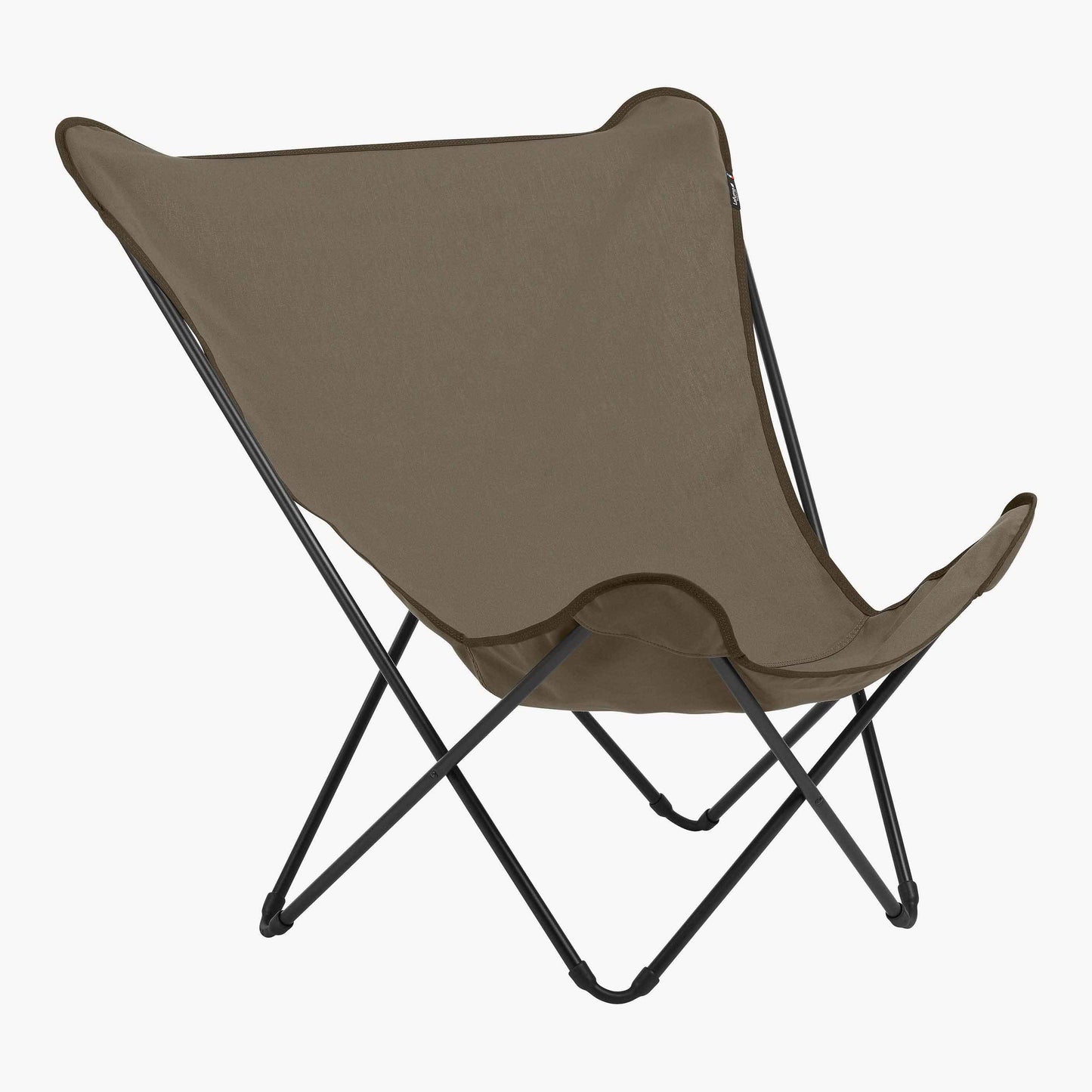 Fabric deck chair - Pop Up XL Airlon - Lafuma Mobilier - steel