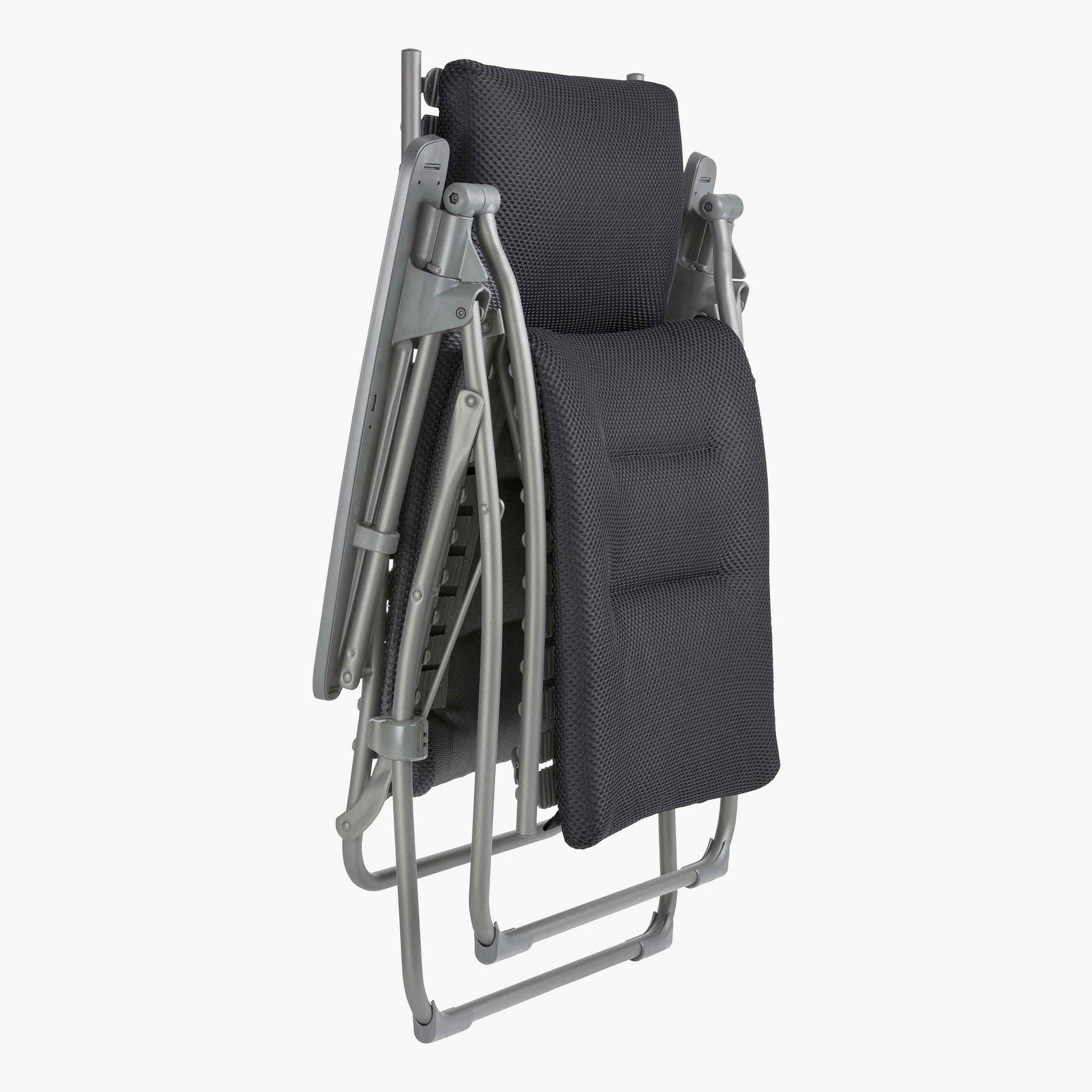 grey reclining BeComfort® dark chair evolution